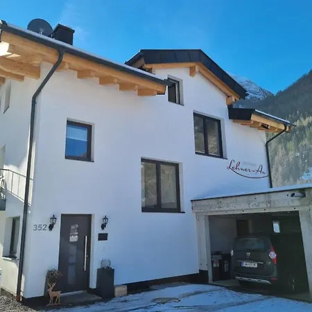 Apartmán Gaestehaus Lehner-au Längenfeld